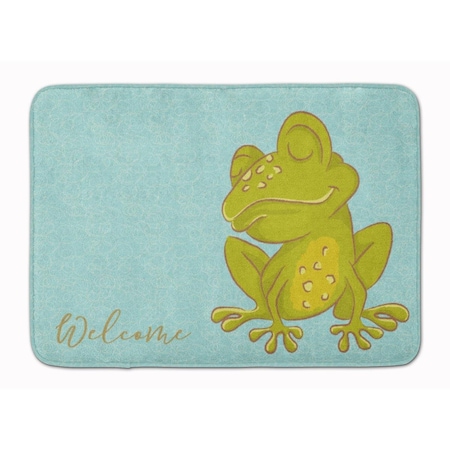Carolines Treasures Fog Welcome Machine Washable Memory Foam Mat BB8563RUG